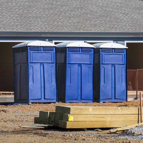 what is the cost difference between standard and deluxe porta potty rentals in Obernburg New York